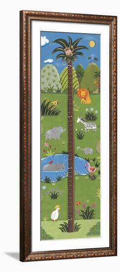 Jungle Growth Chart-Sophie Harding-Framed Giclee Print