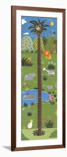 Jungle Growth Chart-Sophie Harding-Framed Giclee Print