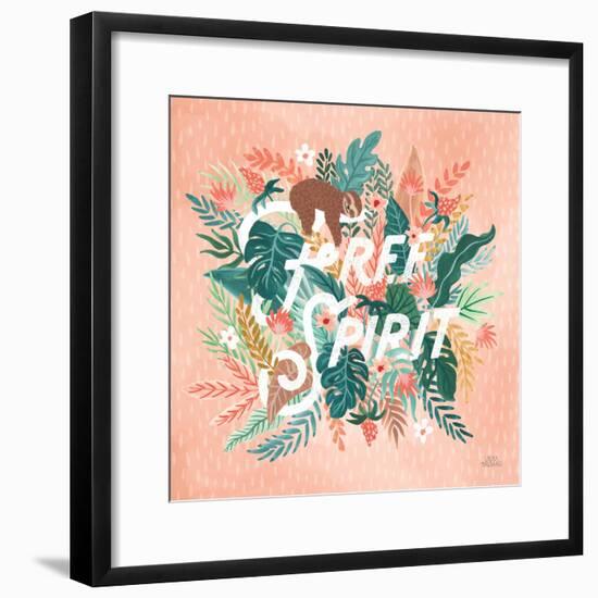 Jungle Hangout IV-Laura Marshall-Framed Art Print