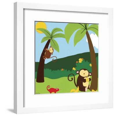 'Jungle Jamboree II' Art Print - Erica J. Vess | Art.com