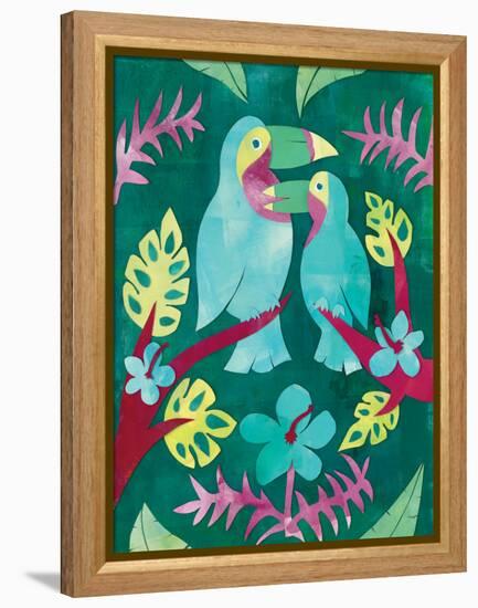 Jungle Jive II-Wild Apple Portfolio-Framed Stretched Canvas