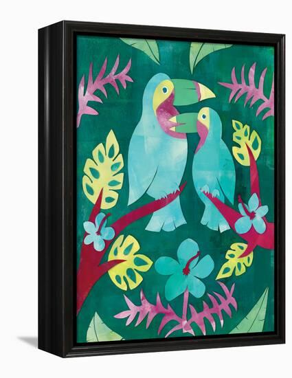 Jungle Jive II-Wild Apple Portfolio-Framed Stretched Canvas