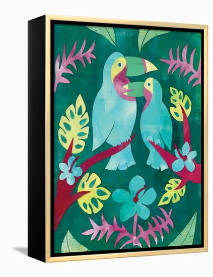 Jungle Jive II-Wild Apple Portfolio-Framed Stretched Canvas