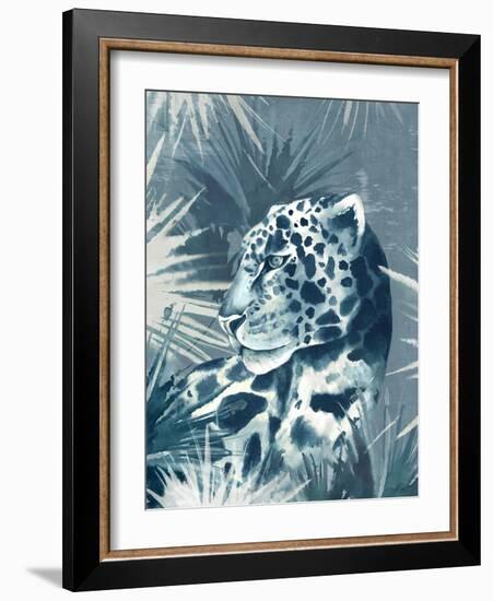 Jungle Leopard-Eli Jones-Framed Art Print