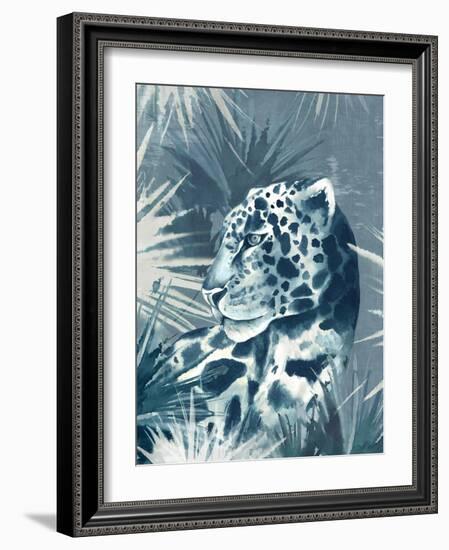 Jungle Leopard-Eli Jones-Framed Art Print