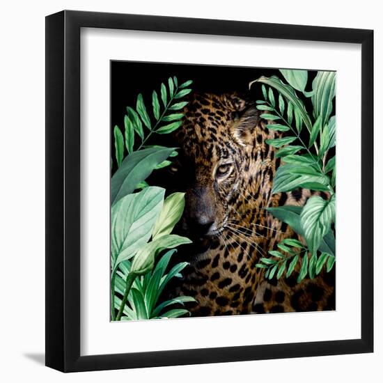 Jungle Leopard-Kimberly Allen-Framed Art Print