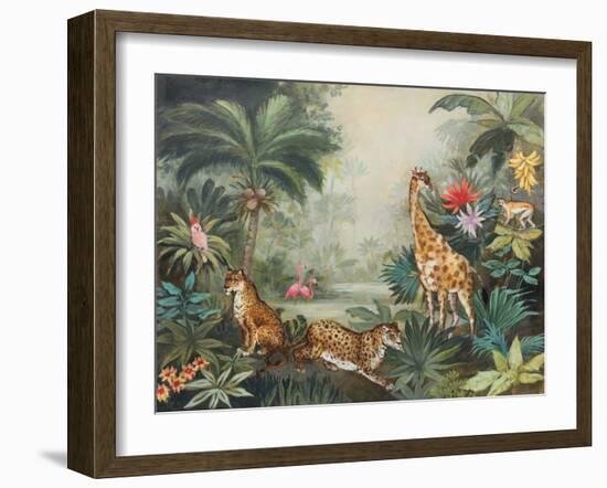 Jungle Life-Julia Purinton-Framed Art Print