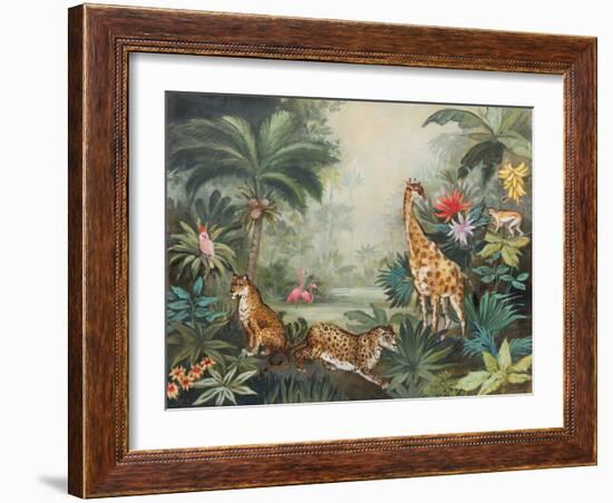 Jungle Life-Julia Purinton-Framed Art Print