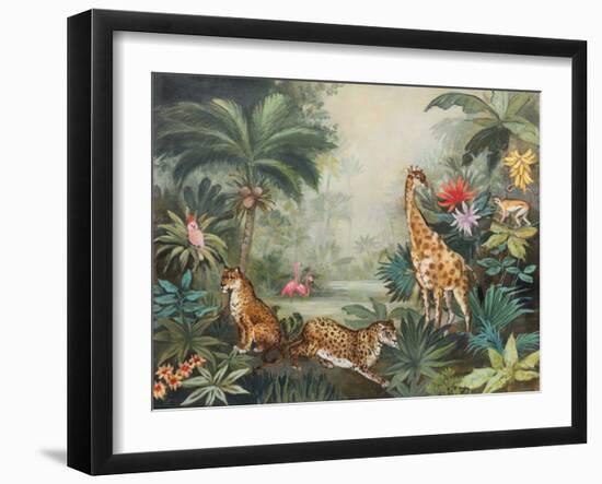 Jungle Life-Julia Purinton-Framed Art Print