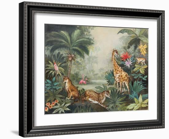 Jungle Life-Julia Purinton-Framed Art Print