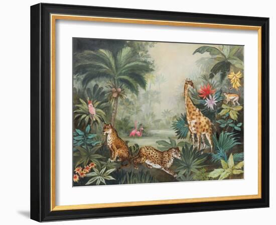 Jungle Life-Julia Purinton-Framed Art Print