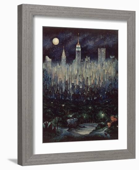 Jungle Moon-Bill Bell-Framed Giclee Print