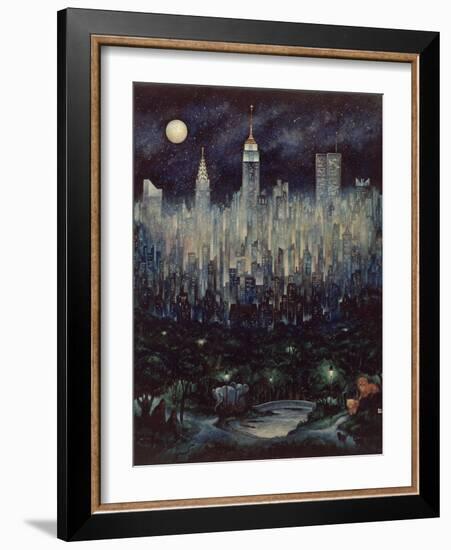 Jungle Moon-Bill Bell-Framed Giclee Print