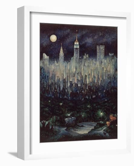 Jungle Moon-Bill Bell-Framed Giclee Print