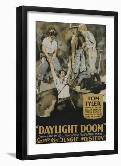 Jungle Mystery - Daylight Doom-null-Framed Art Print