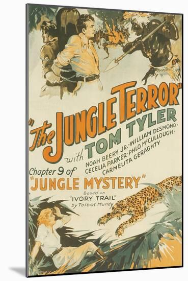 Jungle Mystery - the Jungle Terror-null-Mounted Art Print