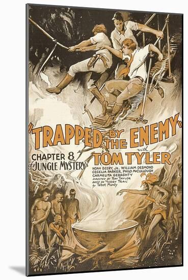 Jungle Mystery -Trapped by the Enemy-null-Mounted Art Print