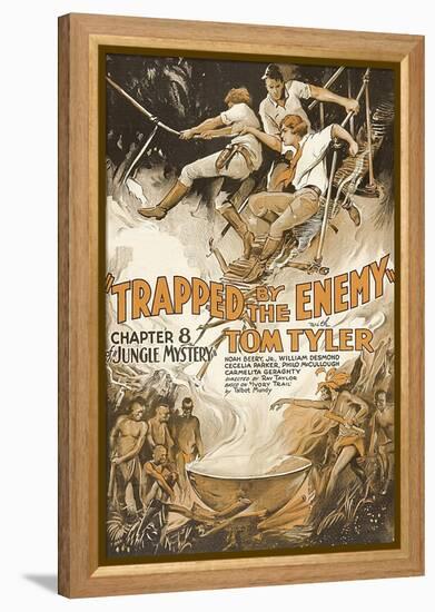 Jungle Mystery -Trapped by the Enemy-null-Framed Stretched Canvas
