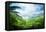 Jungle of Seychelles Island-Iakov Kalinin-Framed Premier Image Canvas