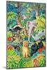 Jungle Party, 1993-Liz Wright-Mounted Giclee Print