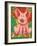 Jungle Pig-Julia Hulme-Framed Art Print