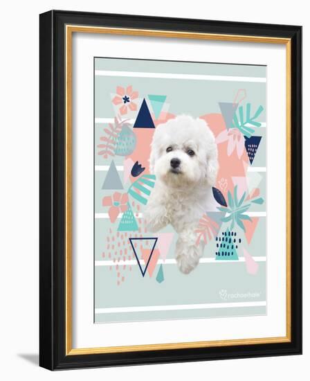 Jungle Puppy-Rachael Hale-Framed Photo