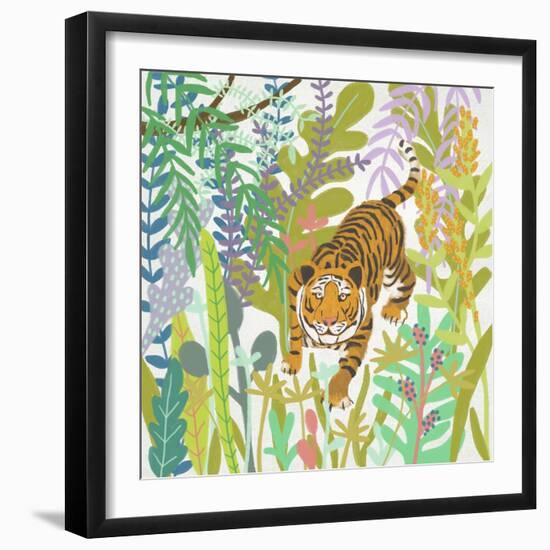 Jungle Roar II-Chariklia Zarris-Framed Art Print