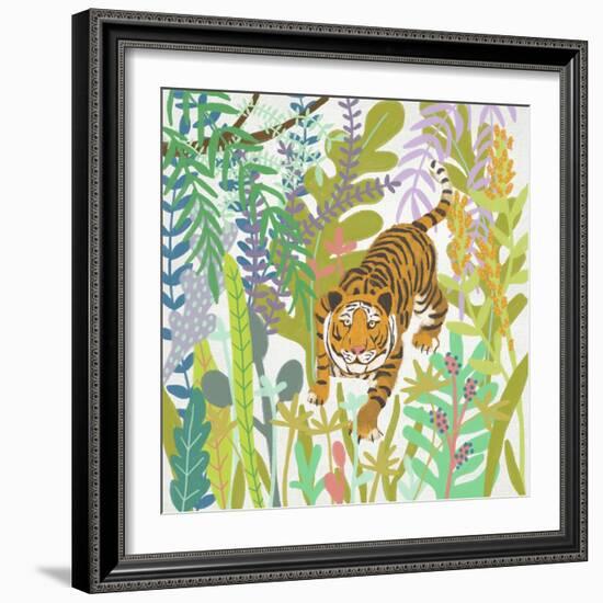 Jungle Roar II-Chariklia Zarris-Framed Art Print