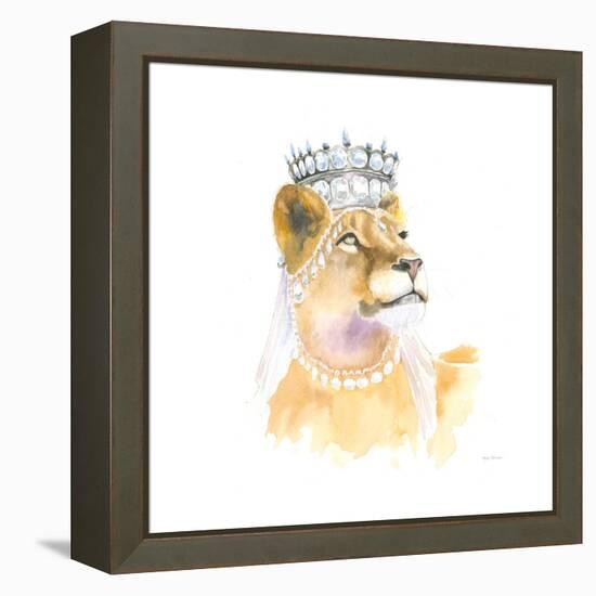 Jungle Royalty II Crop-Myles Sullivan-Framed Stretched Canvas