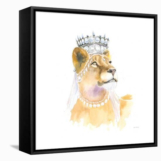 Jungle Royalty II Crop-Myles Sullivan-Framed Stretched Canvas