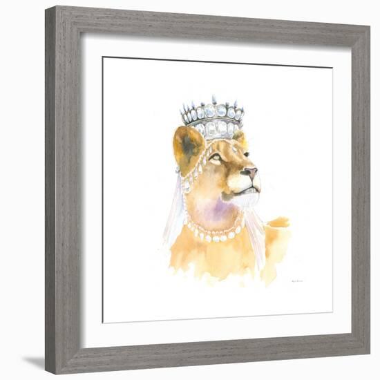 Jungle Royalty II Crop-Myles Sullivan-Framed Art Print