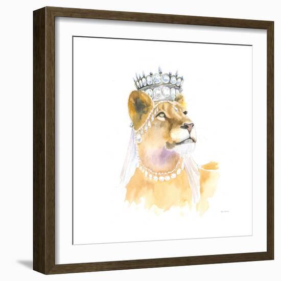 Jungle Royalty II Crop-Myles Sullivan-Framed Art Print