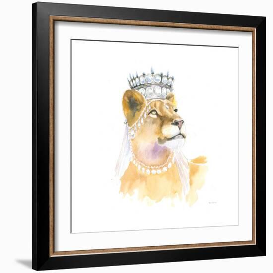 Jungle Royalty II Crop-Myles Sullivan-Framed Art Print