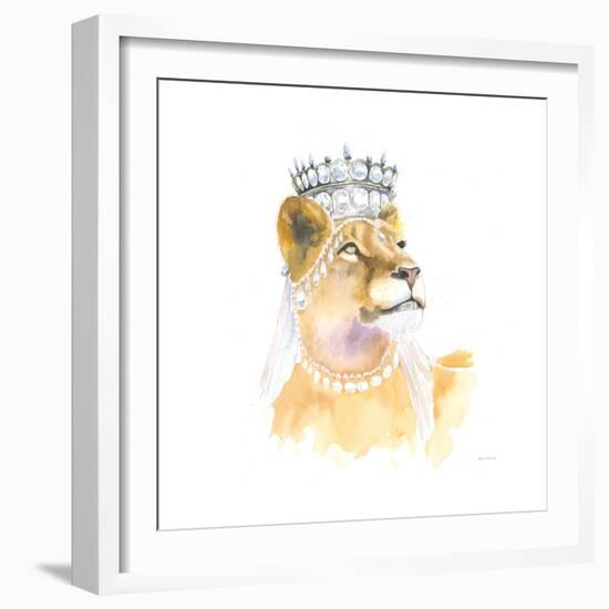 Jungle Royalty II Crop-Myles Sullivan-Framed Art Print