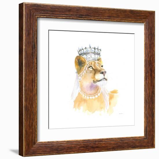 Jungle Royalty II Crop-Myles Sullivan-Framed Art Print