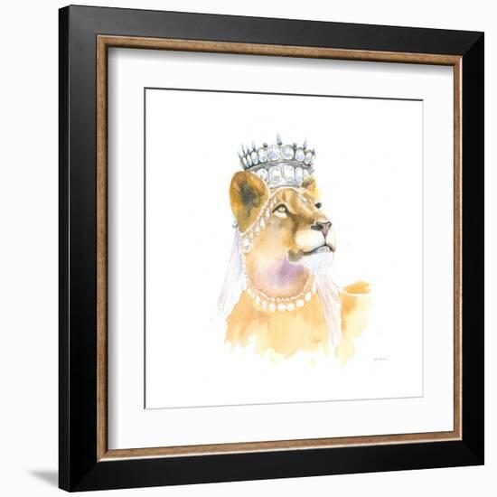 Jungle Royalty II Crop-Myles Sullivan-Framed Art Print