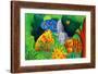 Jungle Scene, 2002-Julie Nicholls-Framed Giclee Print
