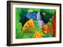 Jungle Scene, 2002-Julie Nicholls-Framed Giclee Print
