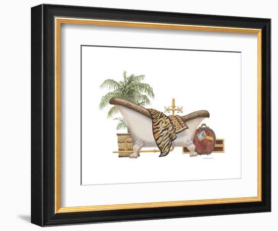 Jungle Soak-Lisa Danielle-Framed Art Print