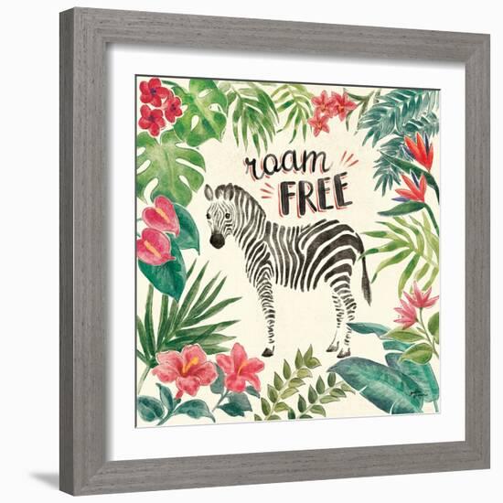 Jungle Vibes IV-Janelle Penner-Framed Art Print