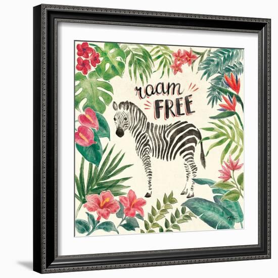 Jungle Vibes IV-Janelle Penner-Framed Art Print