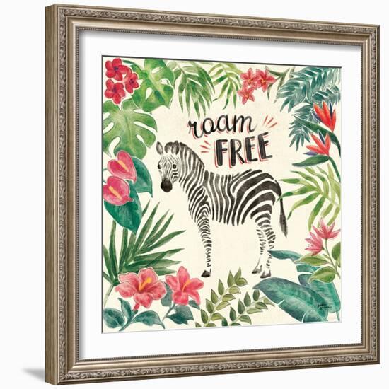 Jungle Vibes IV-Janelle Penner-Framed Premium Giclee Print