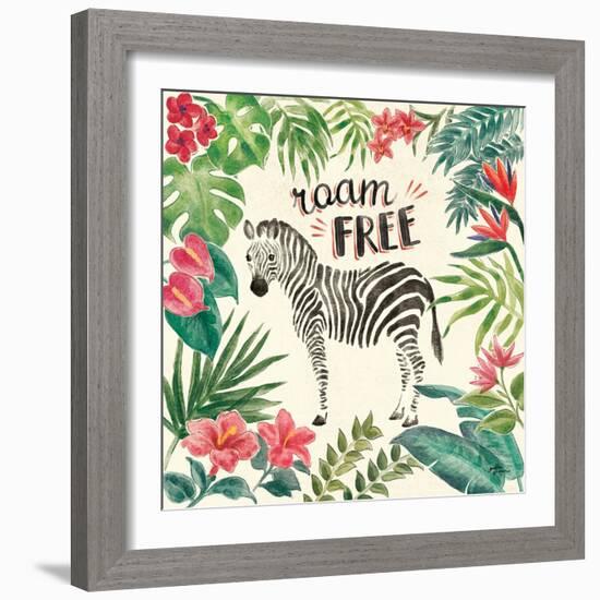Jungle Vibes IV-Janelle Penner-Framed Premium Giclee Print