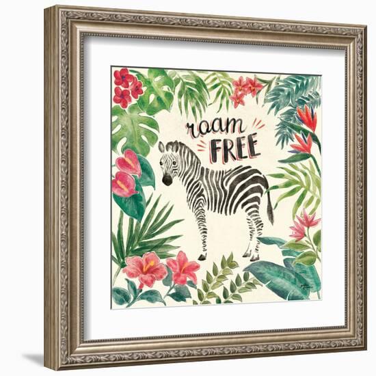 Jungle Vibes IV-Janelle Penner-Framed Art Print