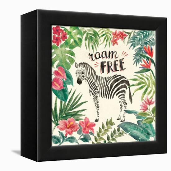 Jungle Vibes IV-Janelle Penner-Framed Stretched Canvas