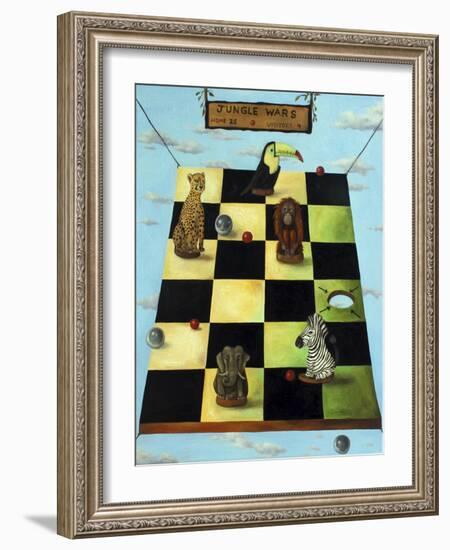 Jungle Wars-Leah Saulnier-Framed Giclee Print