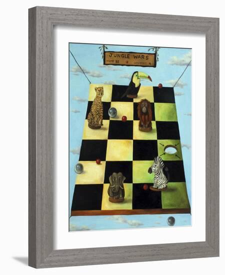 Jungle Wars-Leah Saulnier-Framed Giclee Print