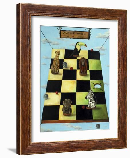 Jungle Wars-Leah Saulnier-Framed Giclee Print