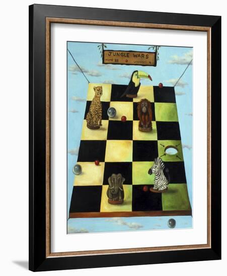 Jungle Wars-Leah Saulnier-Framed Giclee Print