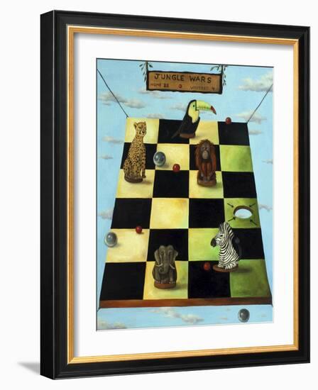 Jungle Wars-Leah Saulnier-Framed Giclee Print